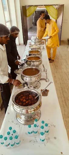 Food service arrangement by Shree Balaji Caterers