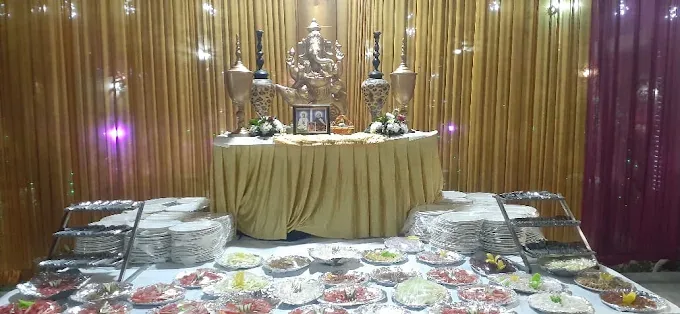 Vegetarian starters and buffet dishes