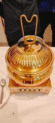 Traditional serving vessel by Shree Balaji Caterers